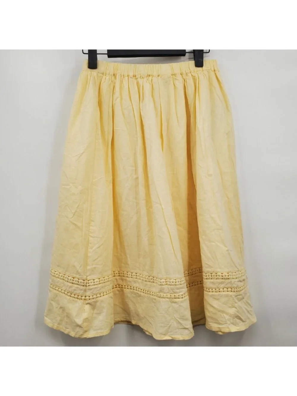 Mango Horseset Midi Skirt Girls Size 9 - 10 NWT Embroidered Details A Line